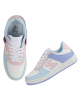 Thewhitepole White and Blue colourblocked women's sneakers | Z Force